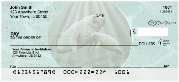 Manatee's Personal Checks By David Dunleavy