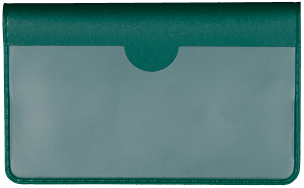 Green Vinyl Debit Card Cover | DVP-GRN01