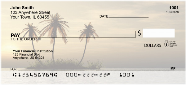 Palm Paradise Personal Checks
