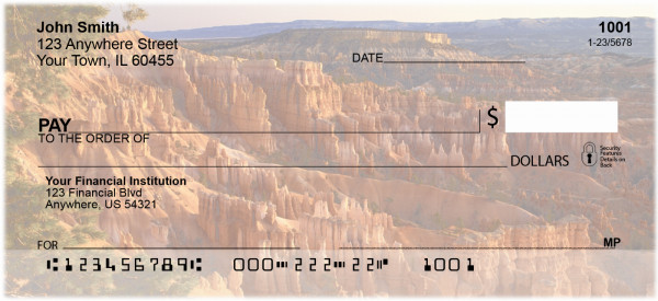 Canyon Lands Personal Checks