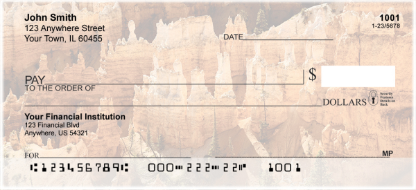 Canyons Of America Personal Checks