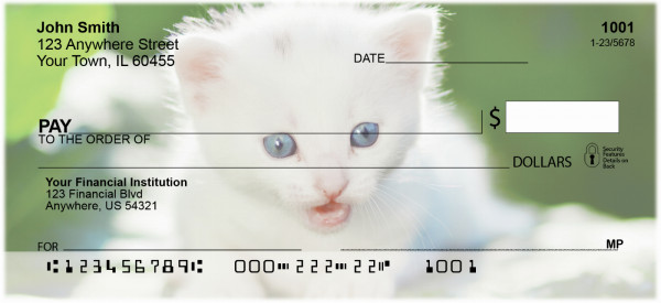 Cute Kittens Personal Checks