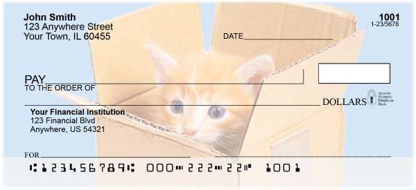 Cute Kittens Personal Checks