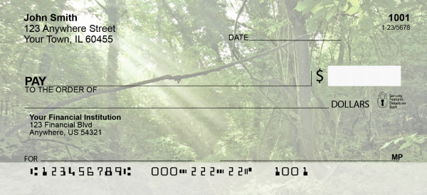 Forest Of Mystery Personal Checks