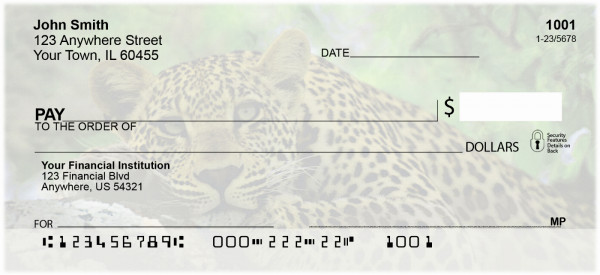 Lone Leopards Personal Checks | EVC-68