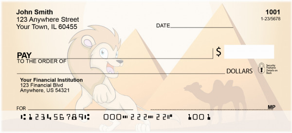 Safari Cuties Personal Checks