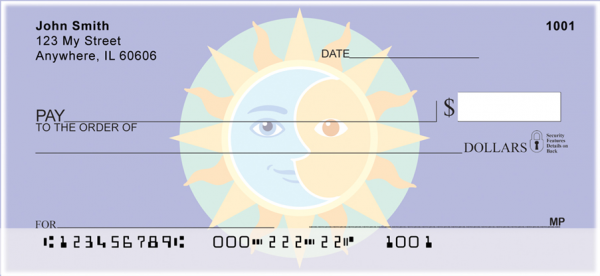 Sun & Moon Personal Checks