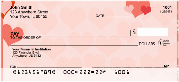 Hearts personal checks