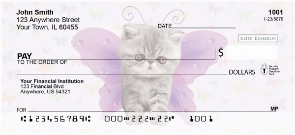 Fairy Kitties Keith Kimberlin Personal Checks