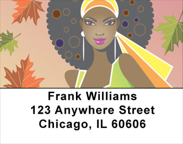 Black Is Beautiful Address Labels | LBAFR-06