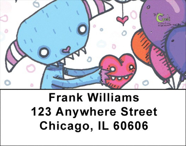 Gooli by Dr. Krinkles  Address Address Labels | LBDRK-07