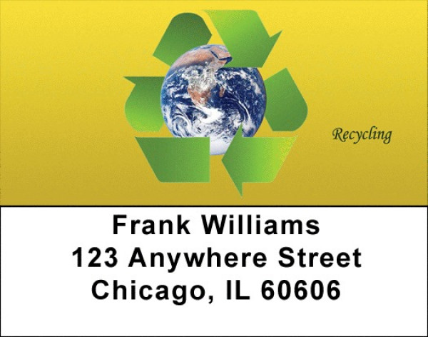 Recycle Now Address Labels | LBEVC-83