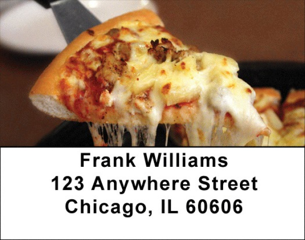Pizza Address Labels