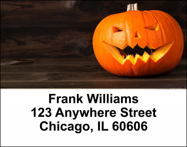 Jack-O-Lanterns Address Labels | LBFUN-72