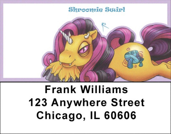 My Little Demon - Unicorn Demons Address Labels | LBMLD-22