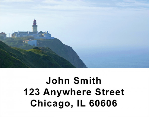 Lighthouses Scenic Views Address Labels