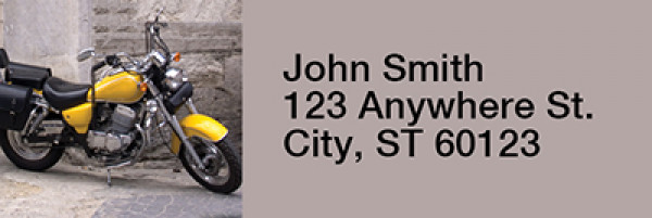 Scenic Cycles Narrow Address Labels