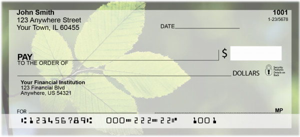 Foliage Personal Checks