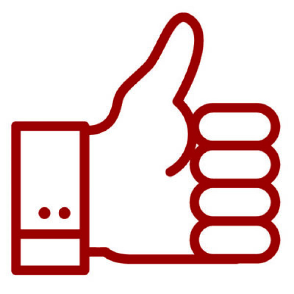 Thumbs Up Stamp | STA-LAS-TUP