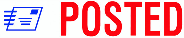 "Posted" Message Stamp