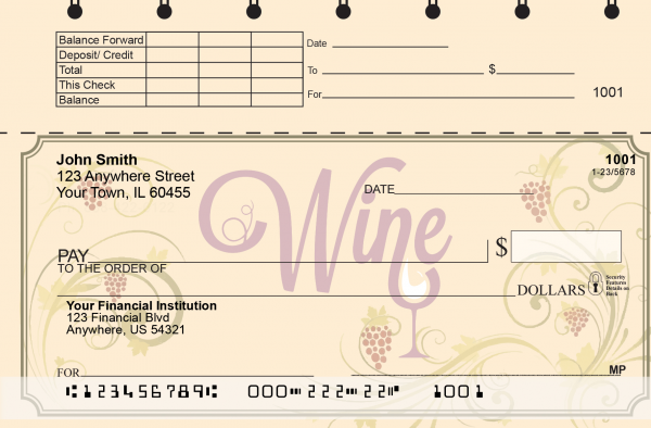 Wine N' Vine Top Stub Checks | TSFOD-76