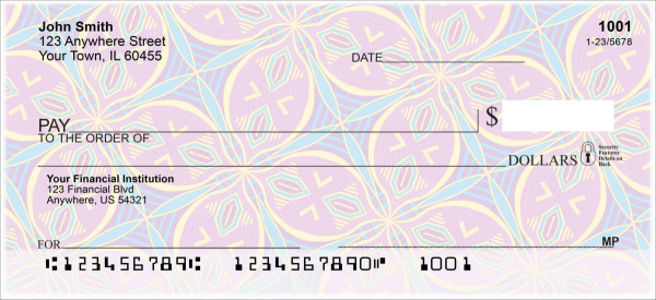 African Abstract Personal Checks By EttaVee